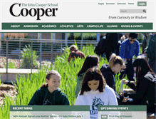 Tablet Screenshot of johncooper.org